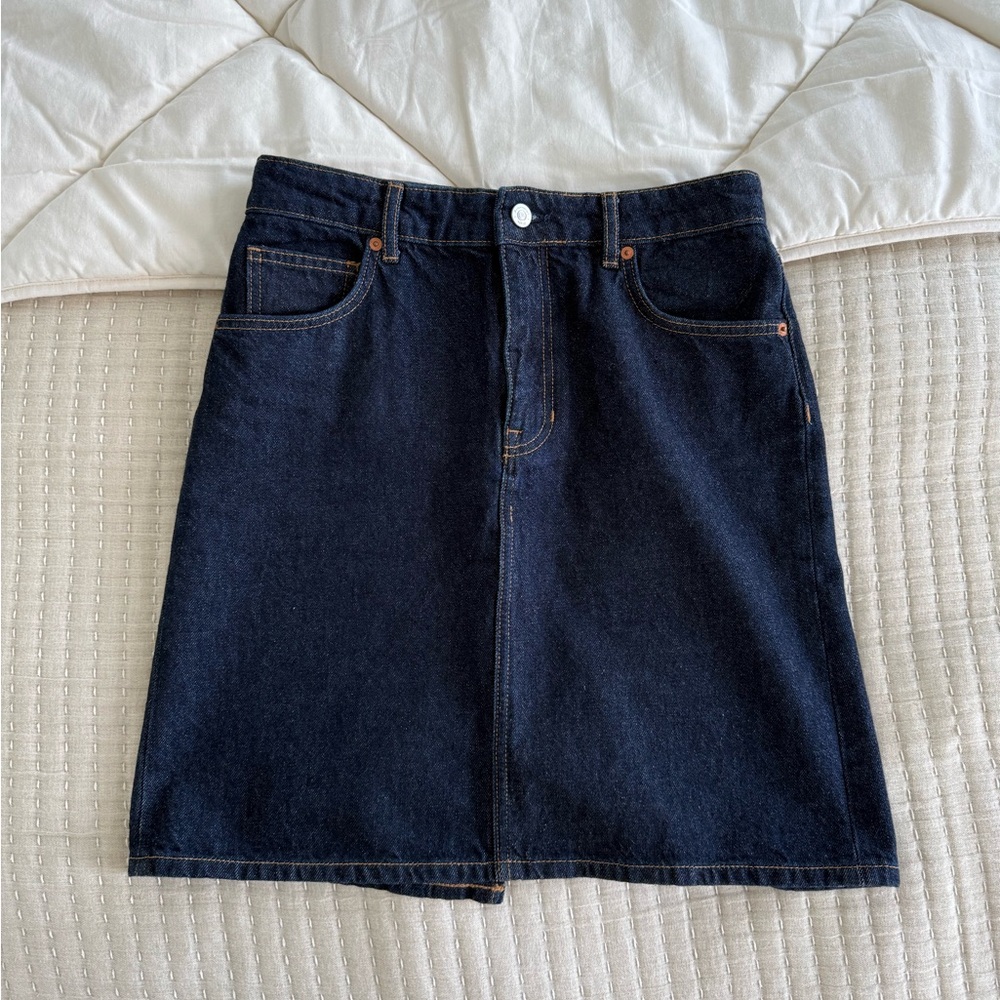 Reformation Denim Skirt
